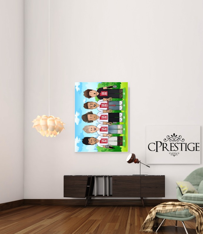 Canvas Lego: One Direction 1D 