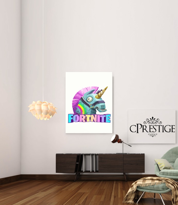 Poster unicorno Fortnite 