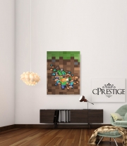 poster Minecraft Creeper Forest