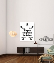 poster Notice pour papa