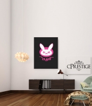 poster Overwatch D.Va Bunny Tribute