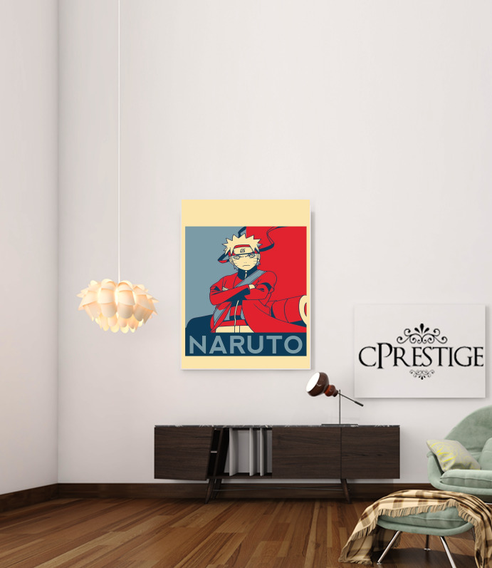 Canvas Propaganda Naruto Frog 