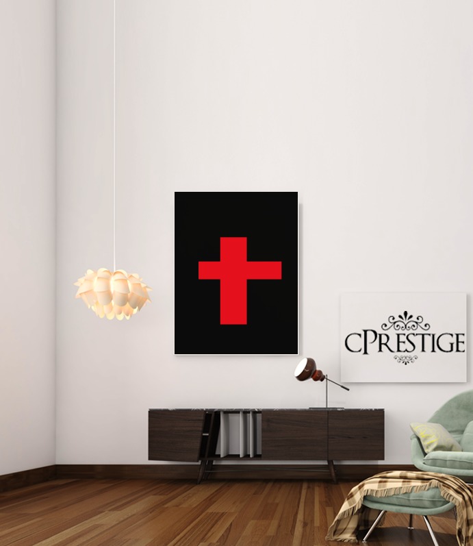 Canvas Red Cross Peace 