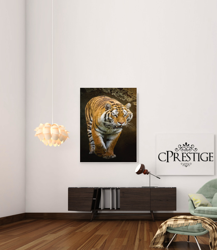 Canvas Siberian tiger 