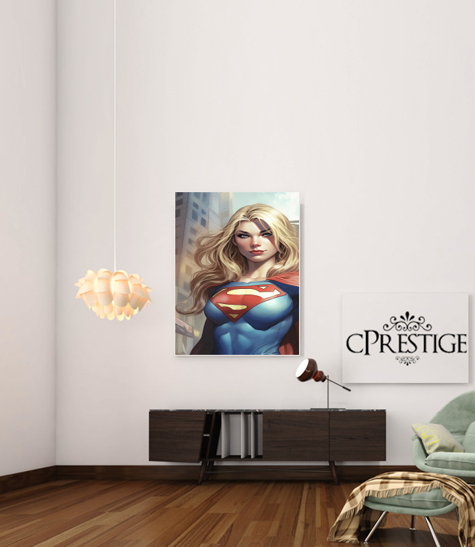 Canvas Supergirl V2 