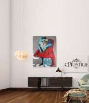poster Superman And Batman Kissing For Equality