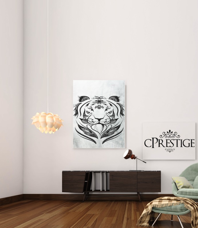 Canvas Tiger Grr 
