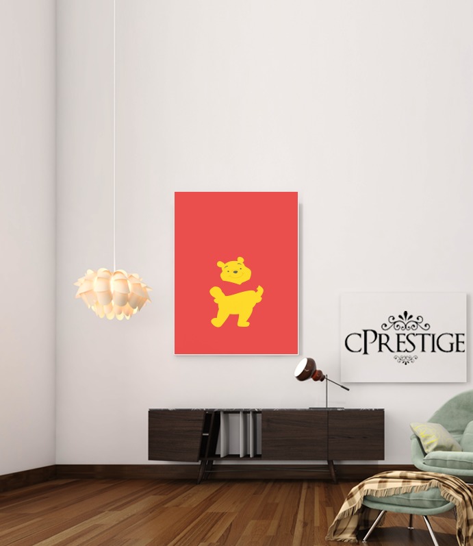 Canvas Winnie The pooh Abstract 