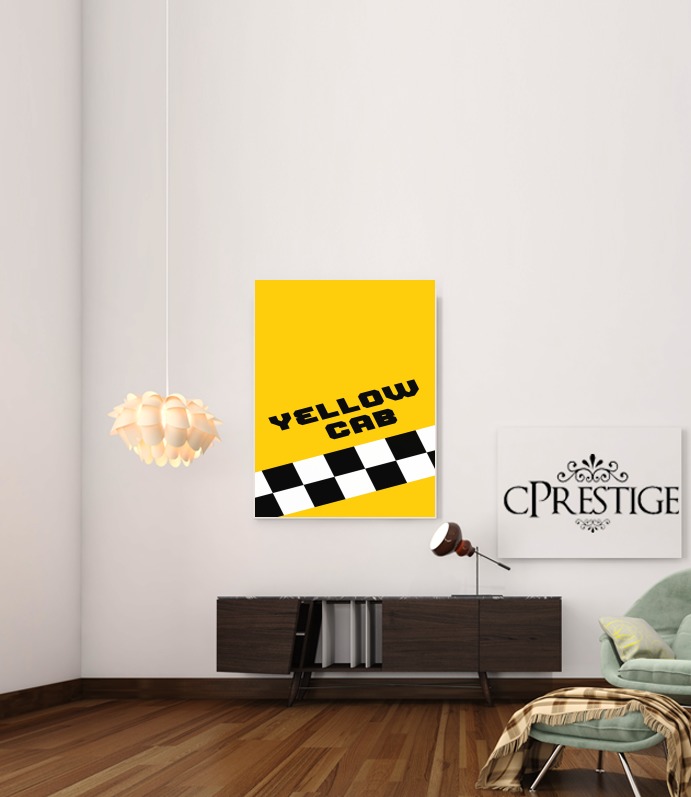 Canvas Yellow Cab 