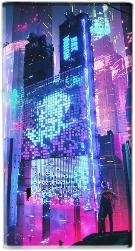 portatile Cyberpunk city night art 