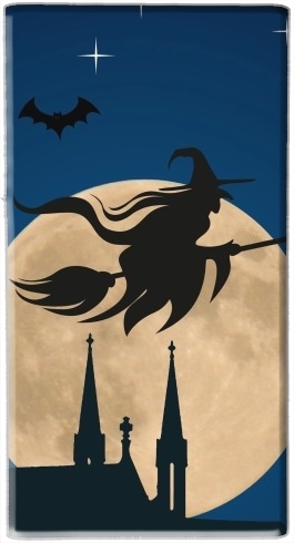 portatile Halloween Moon Background Witch 