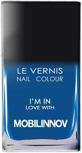 portatile Flacon Vernis Blue Love 