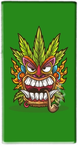 portatile Tiki mask cannabis weed smoking 