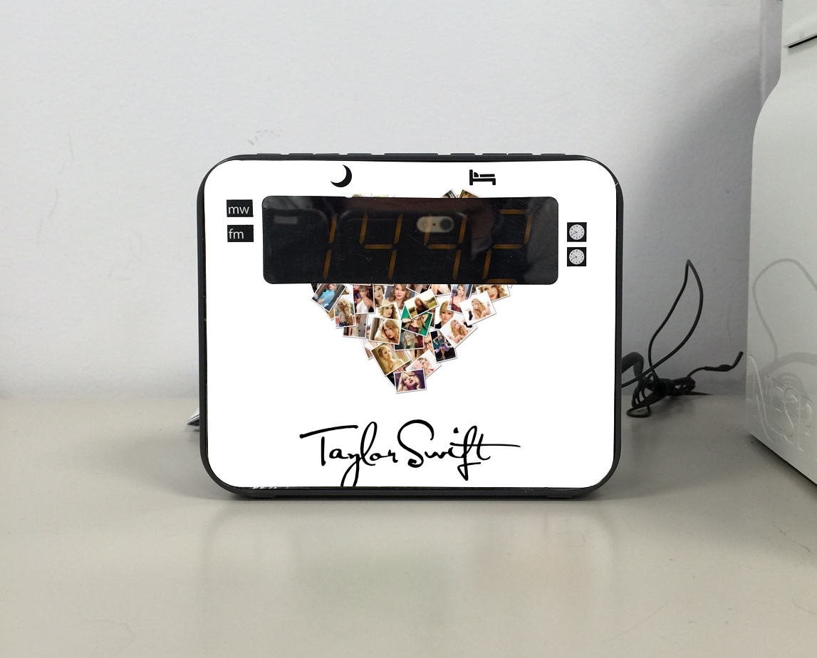 Radio Taylor Swift Love Fan Collage signature 