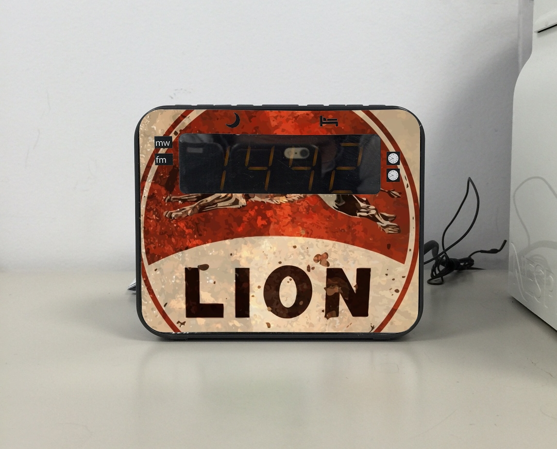 Radio Vintage Gas Station Lion 