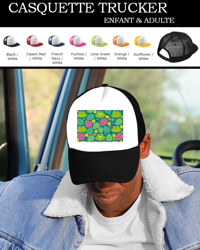 Snapback Frogs and leaves 
