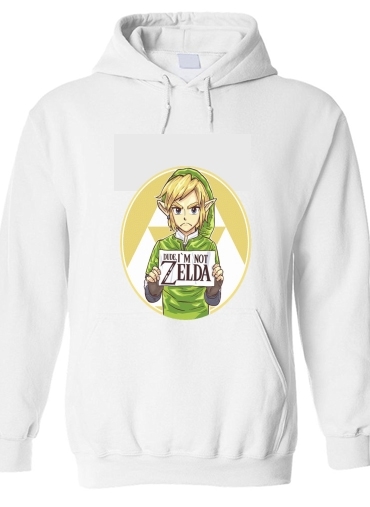 Felpa Im not Zelda 