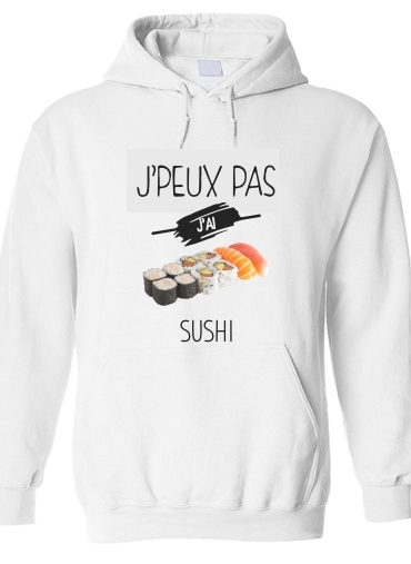 Felpa Je peux pas jai sushi 