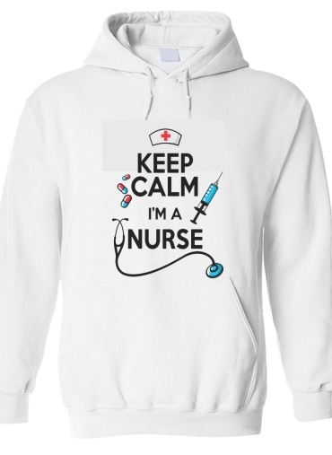 Felpa Keep calm I am a nurse 