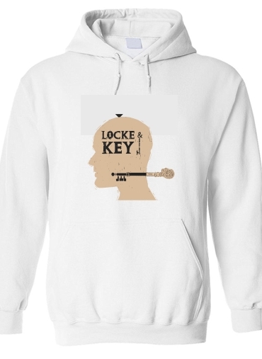 Felpa Locke Key Head Art 