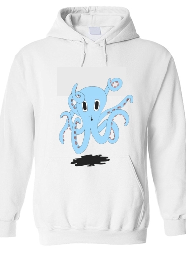 Felpa octopus Blue cartoon 
