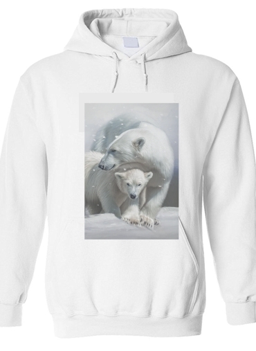 Felpa Polar bear family 