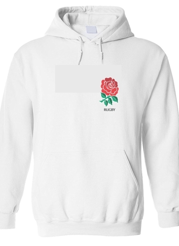 Felpa Rose Flower Rugby England 
