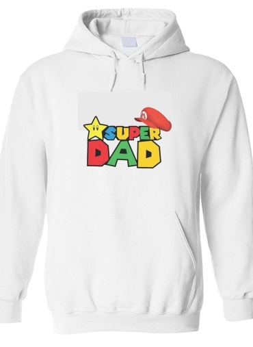 Felpa Super Dad Mario humour 