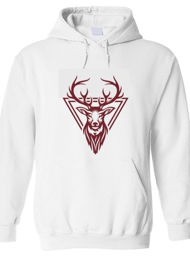 Felpa Vintage deer hunter logo 