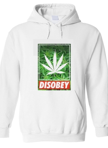 Felpa Weed Cannabis Disobey 