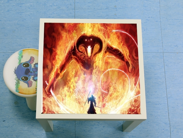 table d'appoint Balrog Fire Demon