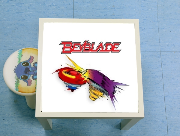 table d'appoint Beyblade magic tops