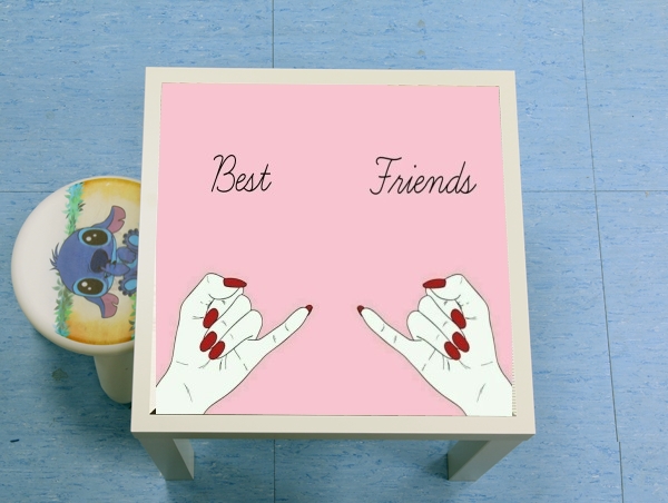 table d'appoint BFF Best Friends Pink