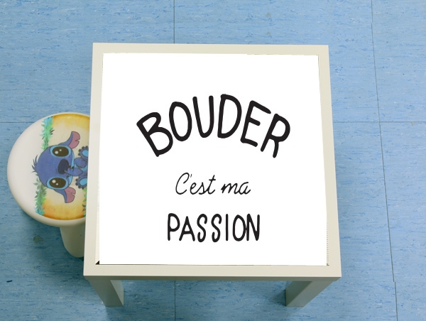 table d'appoint Bouder cest ma passion