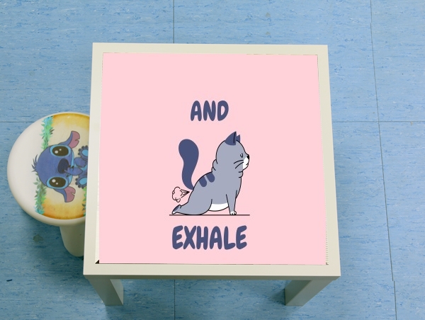 table d'appoint Cat Yoga Exhale
