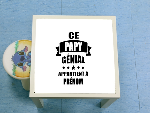 table d'appoint Ce papy genial appartient a prenom
