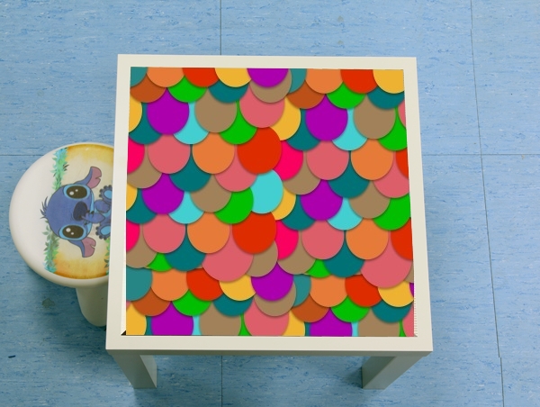 tavolinetto Circles Multicolor 