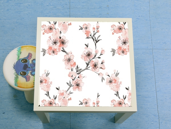 table d'appoint Cherry Blossom Aquarel Flower