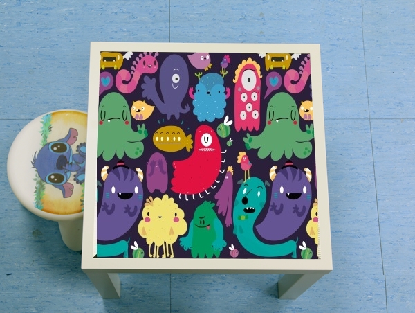 table d'appoint Colorful Creatures