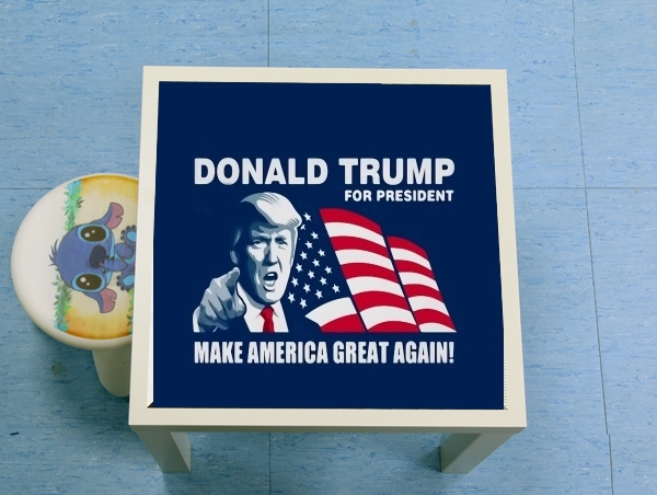 tavolinetto Donald Trump Make America Great Again 