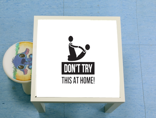 table d'appoint dont try it at home physiotherapist gift massage