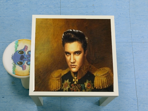 table d'appoint Elvis Presley General Of Rockn Roll