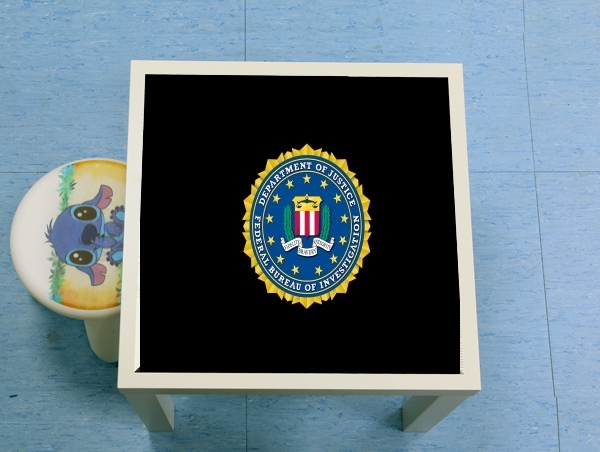 table d'appoint FBI Federal Bureau Of Investigation