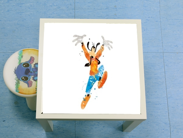 table d'appoint Goofy Art Watercolor