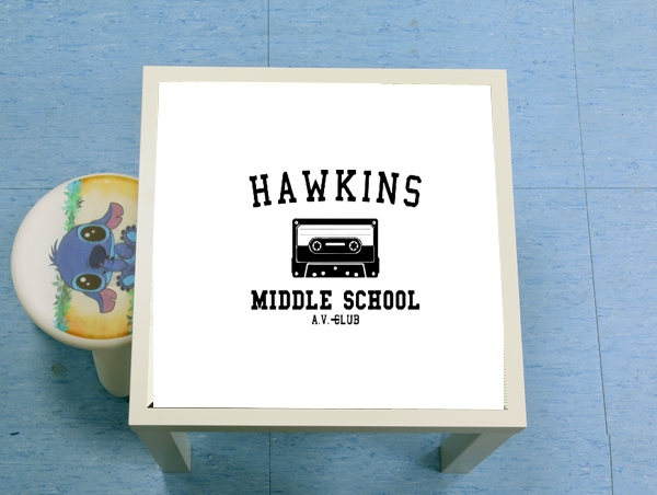 table d'appoint Hawkins Middle School AV Club K7