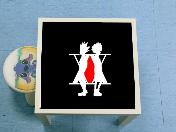 table d'appoint Hunter x Hunter Logo with Killua and Gon