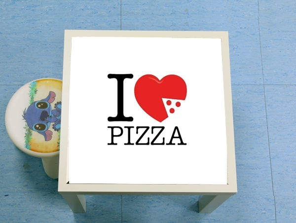 table d'appoint I love Pizza