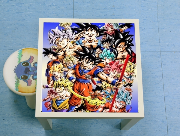 table d'appoint Kakarot Goku Evolution
