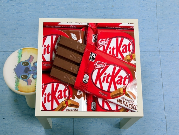 table d'appoint kit kat chocolate