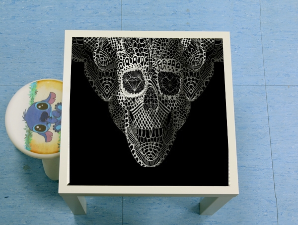 table d'appoint Lace Skull